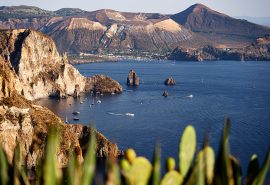 Aeolian Islands View of Vulcano