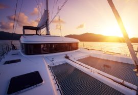 Agave Catamaran Sunset