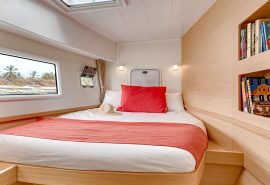 Agave Catamaran front Cabin2