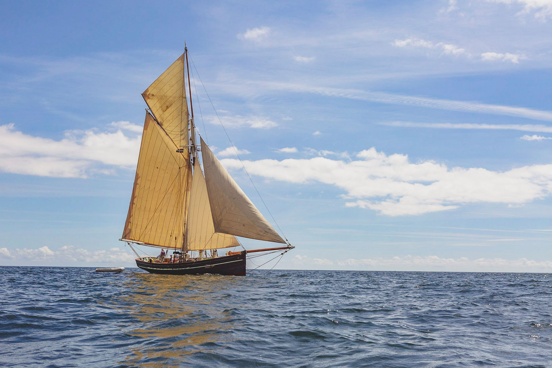 Agnes full Sailing Cornwall