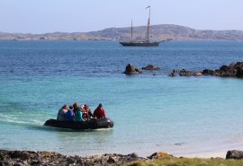 Mooring in St. Kilda sailing