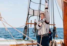 Aron guests ropes adventure sailing Denmark