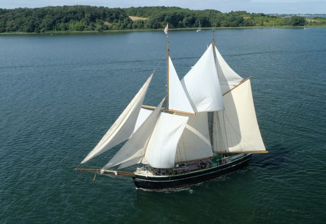 Tallship Sailing in Denmark from Svendborg to Aalborg