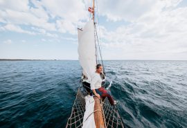 Aron skipper bowsprit Helene