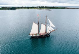 Aron underway from the side, South Funenm Denmark