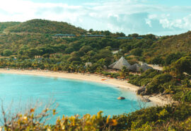 BVI view overlooking British Virgin Islands, Spanish Town, Virgin Gorda