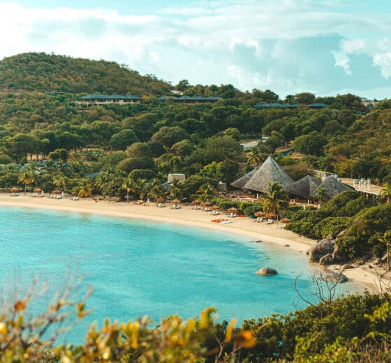 BVI view overlooking British Virgin Islands, Spanish Town, Virgin Gorda