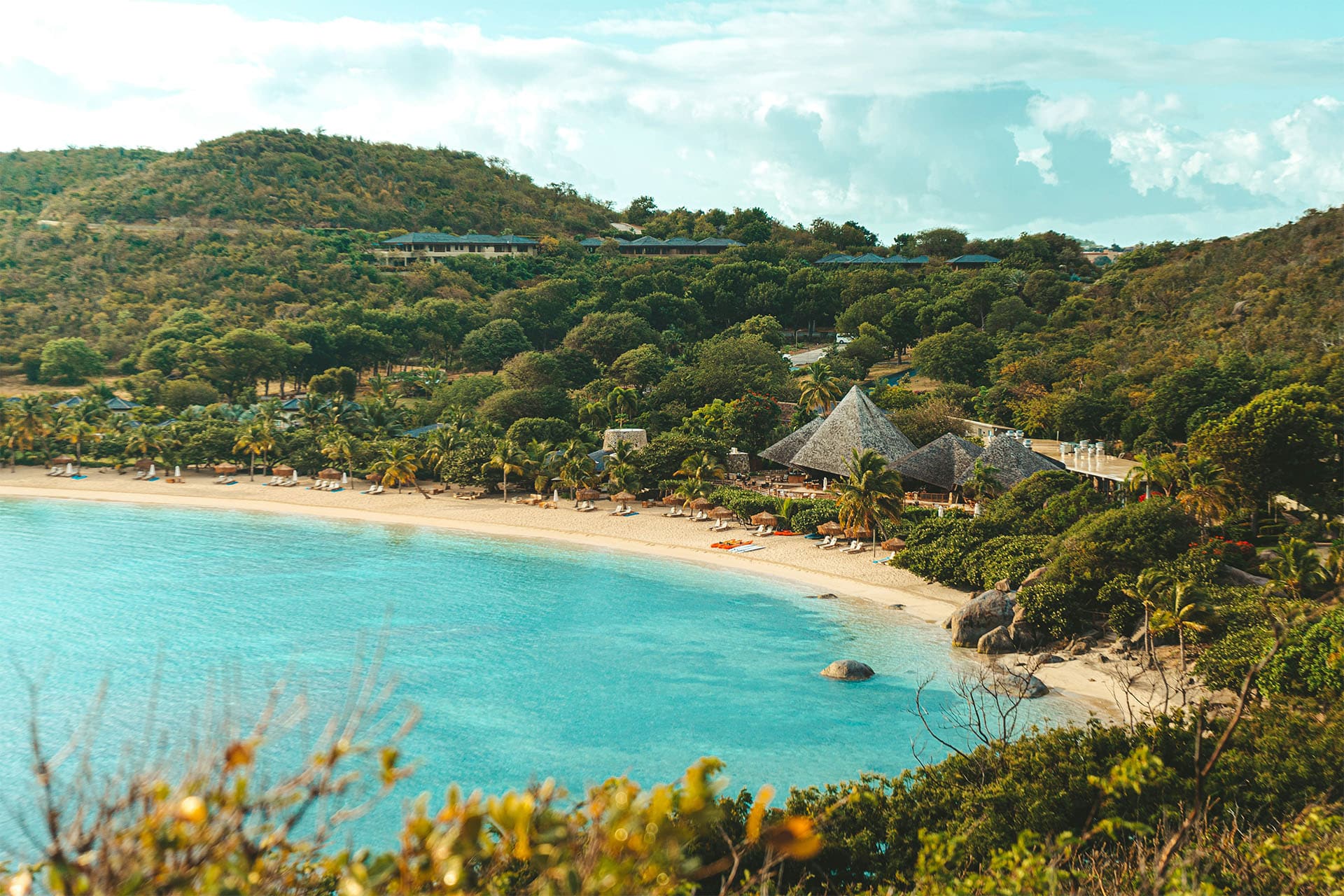 BVI view overlooking British Virgin Islands, Spanish Town, Virgin Gorda