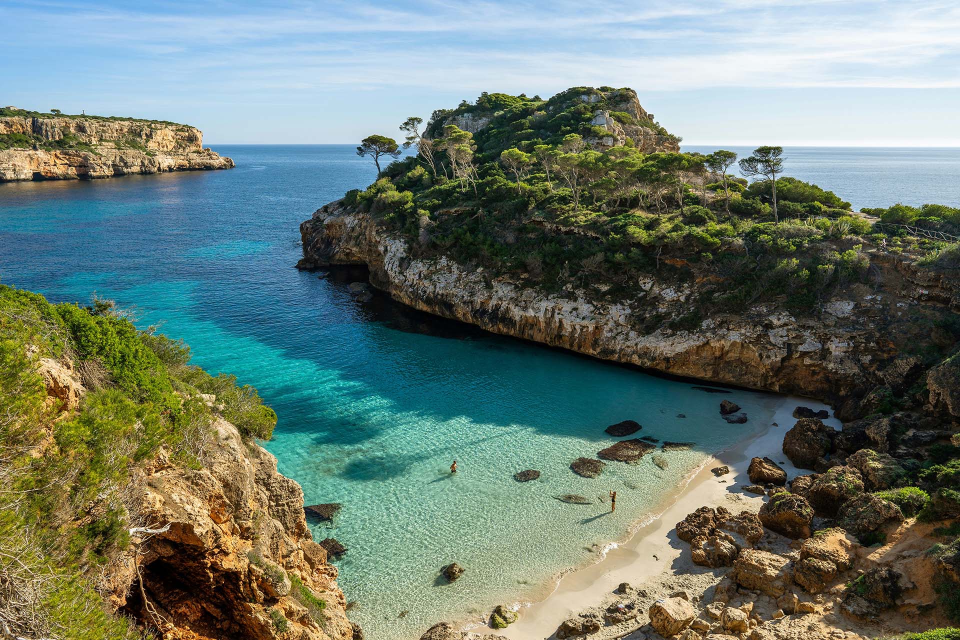 Beach on island of Mallorca, Spain, Balaeric