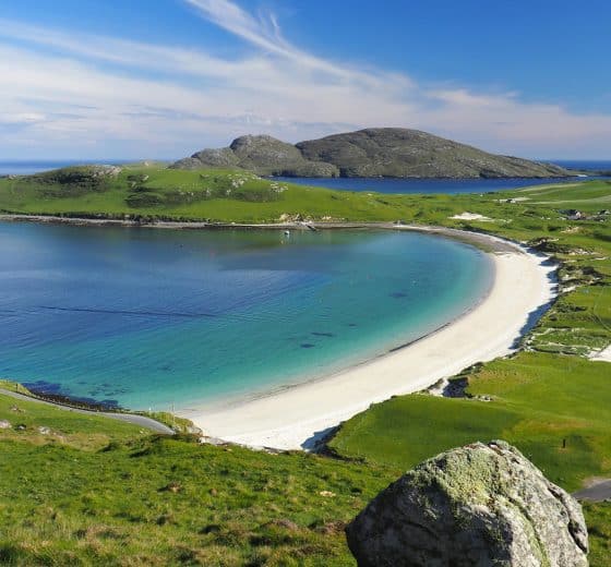 Beach on the Isle of Vatersay, Outer Hebrides