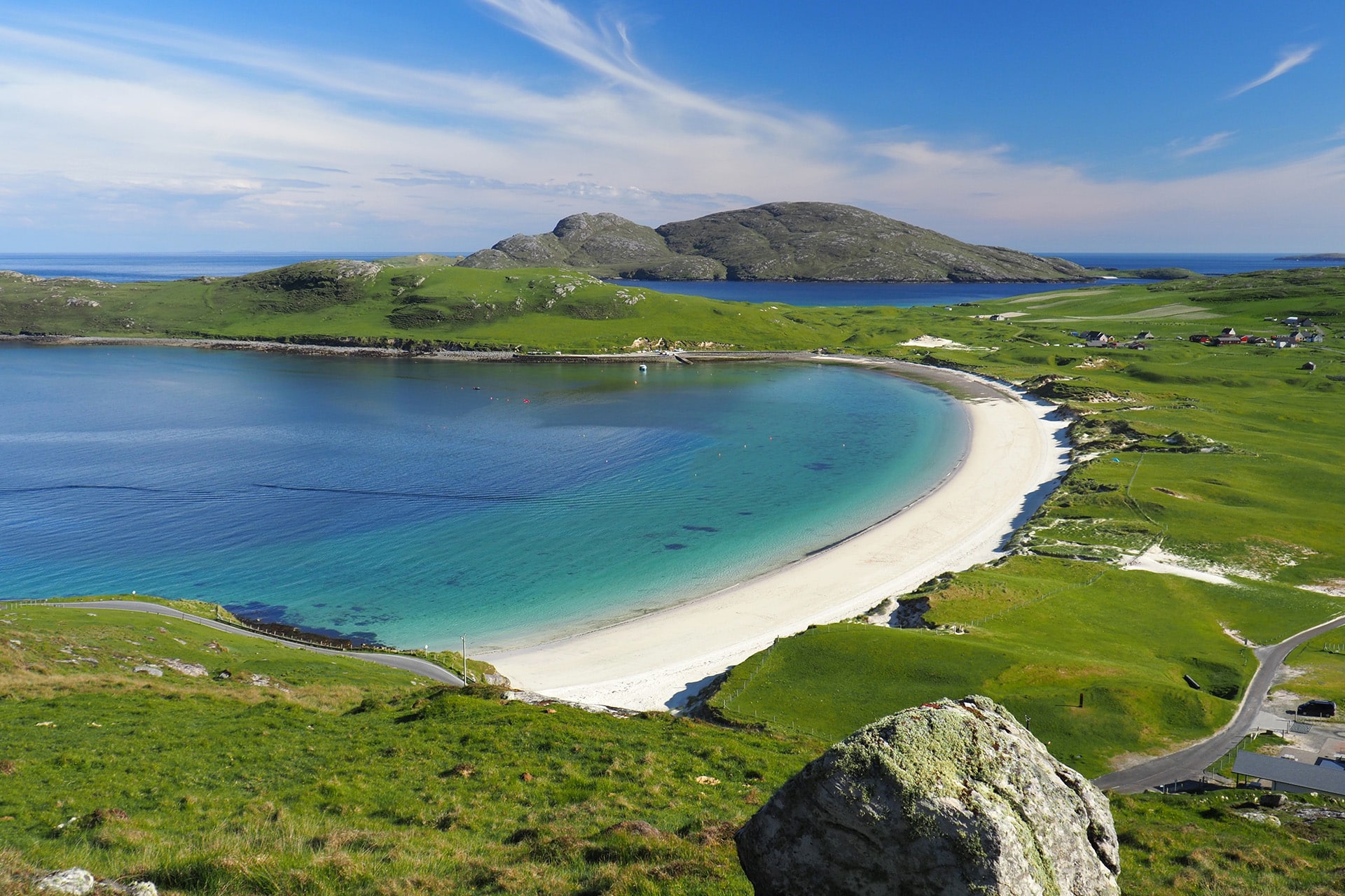 Beach on the Isle of Vatersay, Outer Hebrides