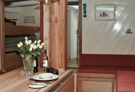 Below decks on Pilgrim of Brixham