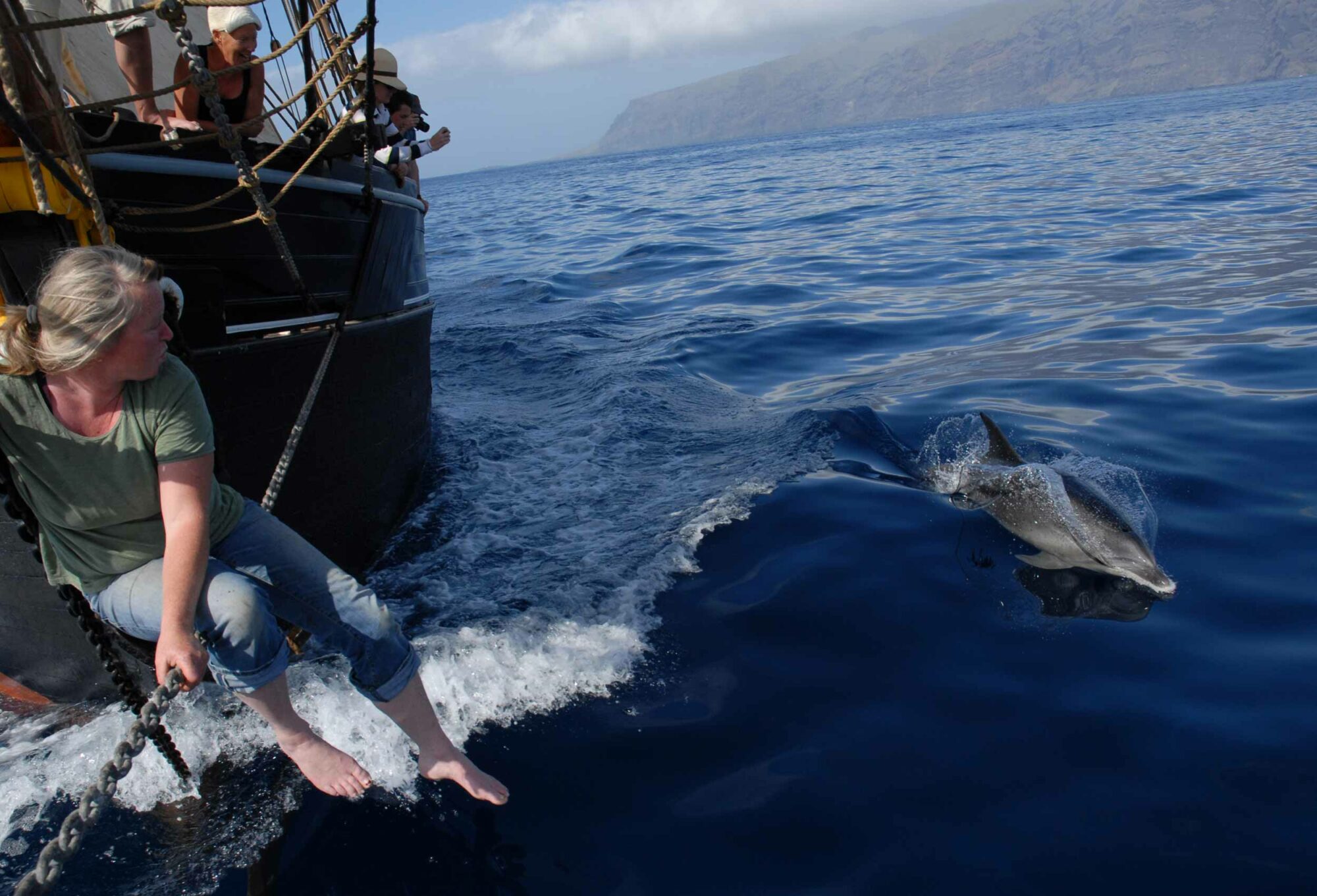 Bessie Ellen Nikki and Dolphins