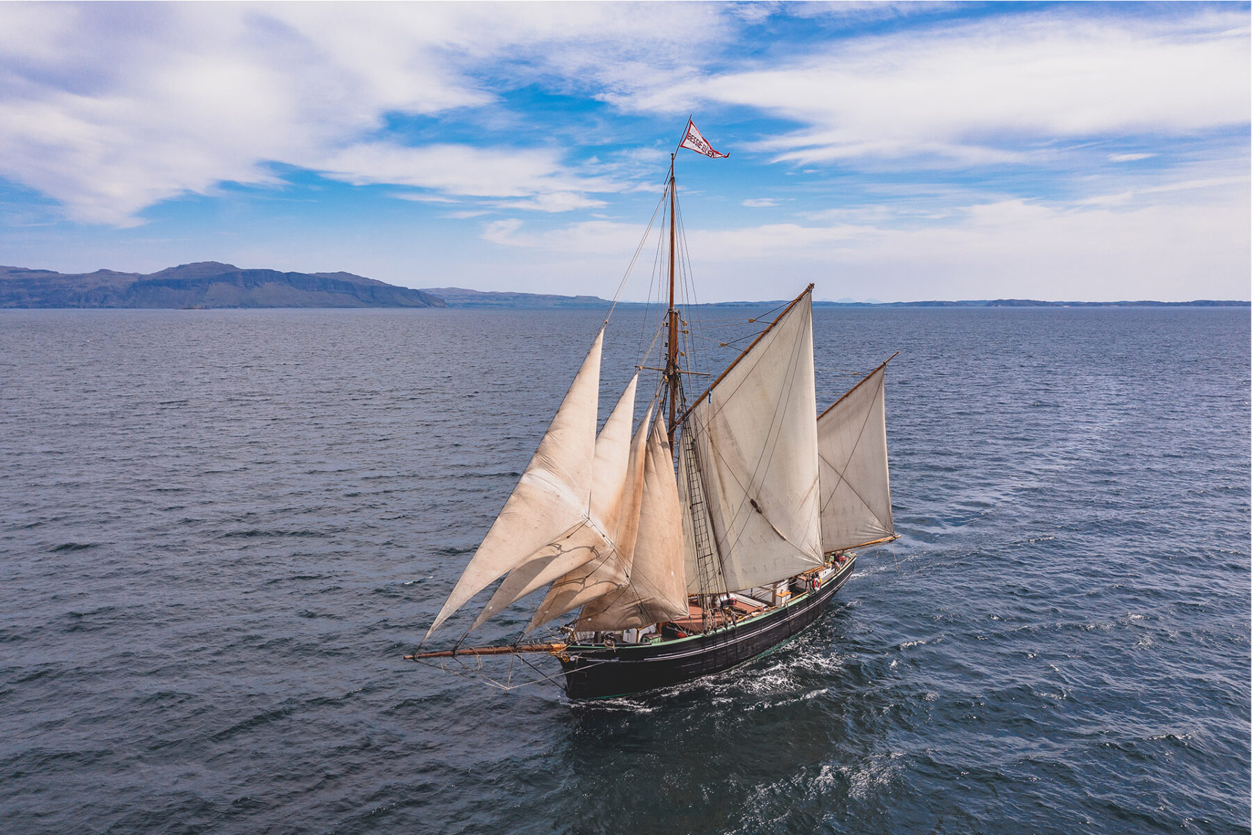 Sailing Holidays aboard classic ship Bessie with VentureSail Holidays