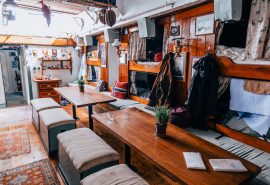 Bessie Ellen Saloon below decks
