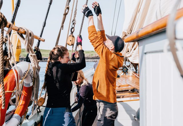 North Sea Sailing to the Norwegian Fjords