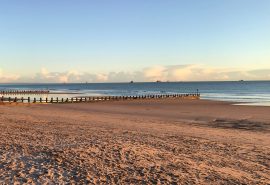 Bessie LEG6:7 Aberdeen beach