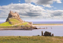 Bessie Leg 7 Holy Island castle