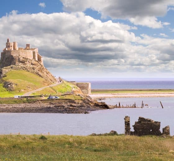 Bessie Leg 7 Holy Island castle