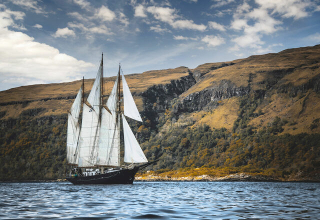 Bank Holiday Tall Ship Sailing in the Hebrides