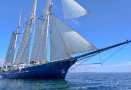 Blue Clipper bowsprit scotland