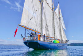 Skippered sailing holidays in the UK