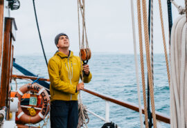 Blue Clipper guest onboard solo traveller