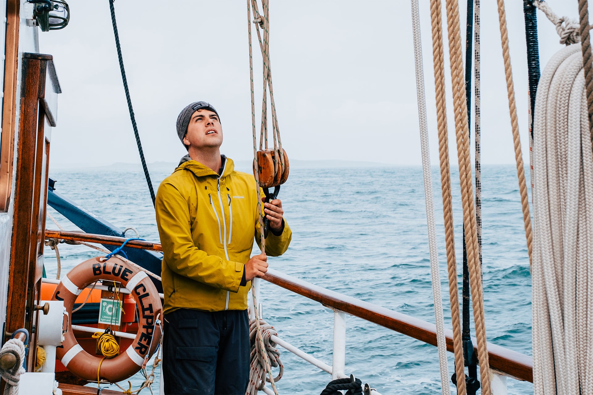 Blue Clipper guest onboard solo traveller
