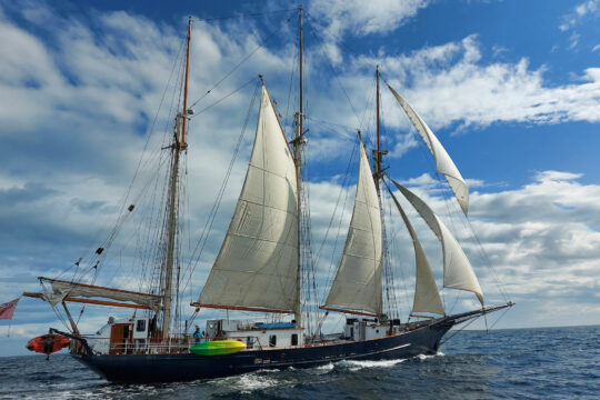 Blue-Clipper-underway-sails-up