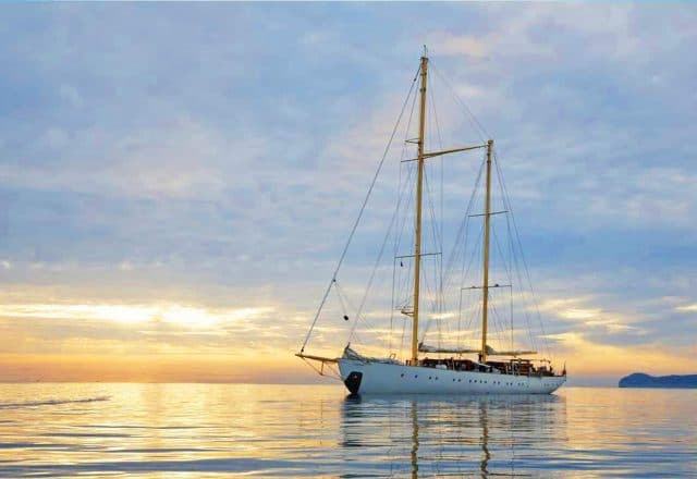 Discover Corfu aboard luxury classic Rhea