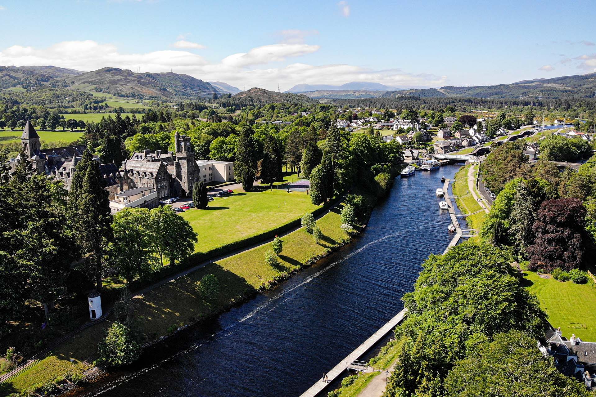 Caledonian Canal, Fort Augustus, Scotland