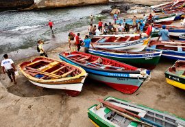 Cape Verde Oosterschelde fishing boats