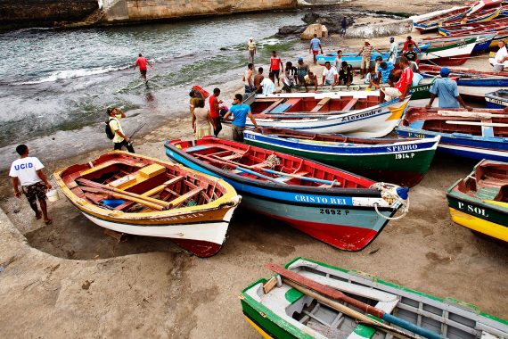 Cape Verde Oosterschelde fishing boats