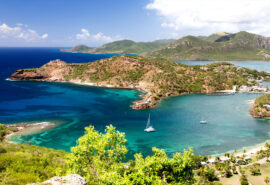 Caribbean Antigua anchorage