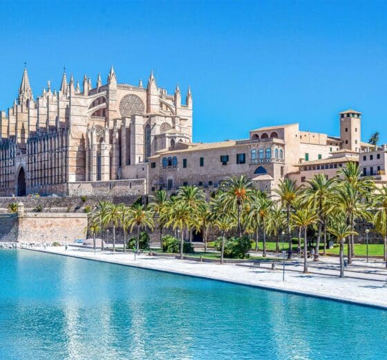 Cathedral in Palma, Mallorca, Spain