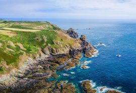 Channel Islands Guernsey Pleinmont Cliffs
