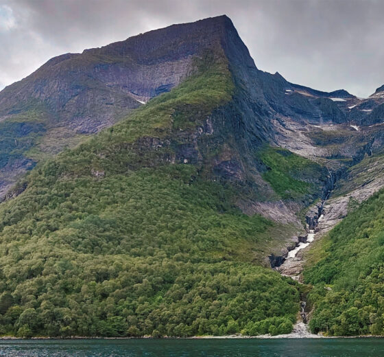 Cherokee view of Norwegian fjords Norway