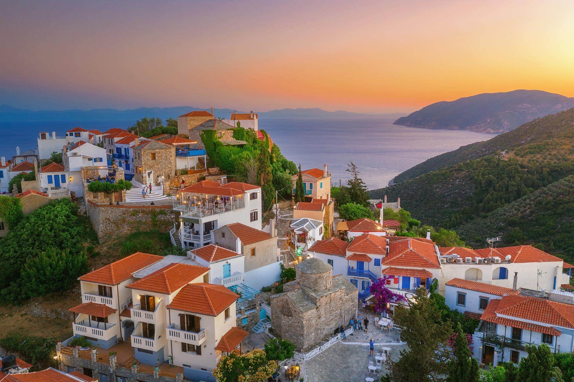 Chora, Alonnisos island, Sporades, Greece