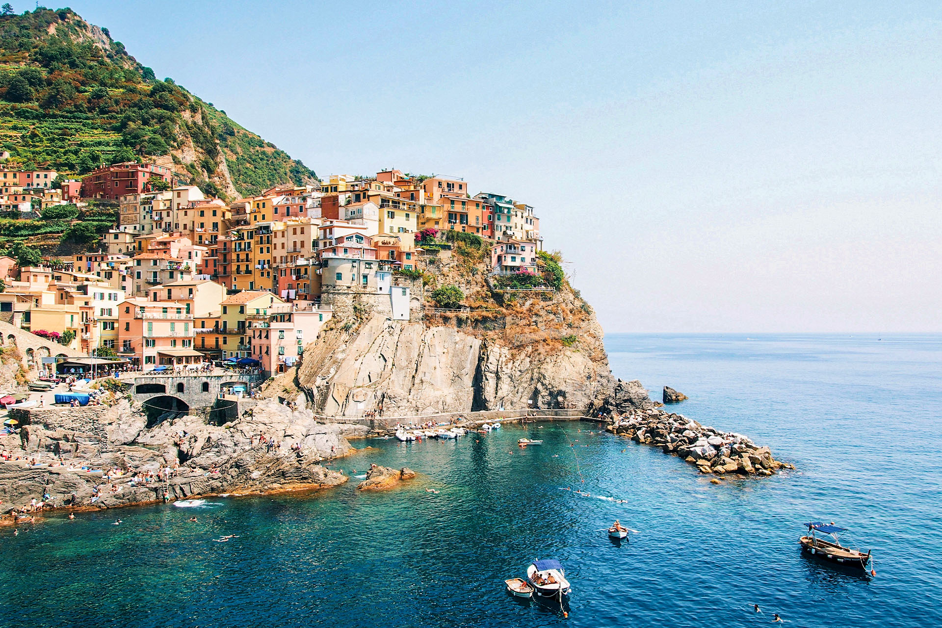 Cinque Terre, La Spezia, Italian coast