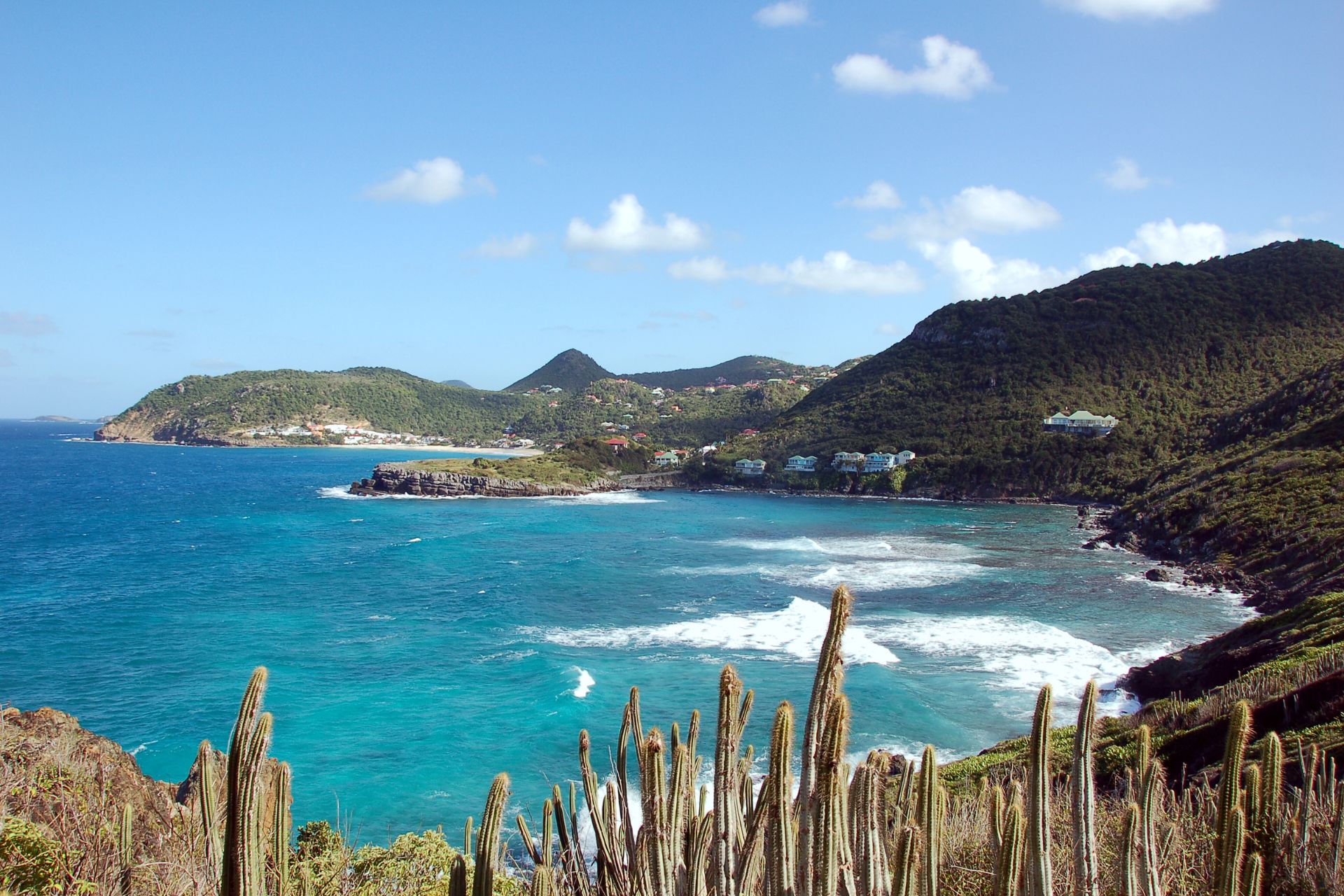 View of Colombier in St Barths, Caribbean