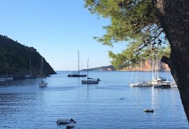 Corfu Greece boats