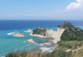 Corfu cliffs