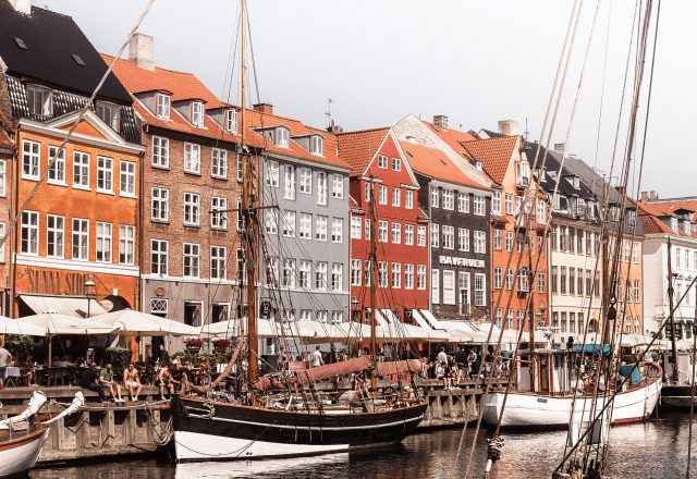 Tall Ship Sailing from Copenhagen to Sweden