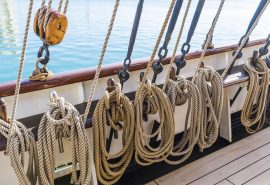 Eye of the Wind ropes