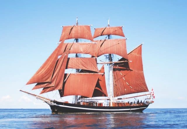 Scandinavian Tall Ship Sailing