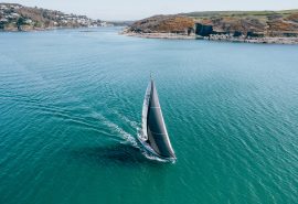 Emma Claire sailing in Salcombe Devon
