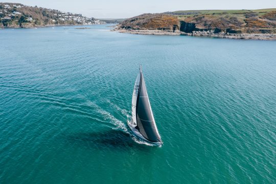 Emma Claire sailing in Salcombe Devon