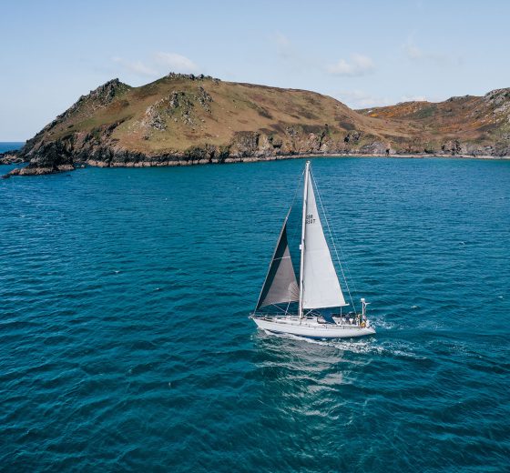 Emma Claire yacht sailing in Devon