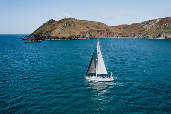 Emma Claire yacht sailing in Devon