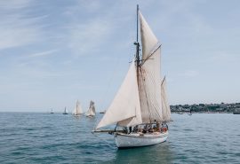 Escape Bow sailing devon
